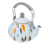 IMIKEYA Hervidor de Esmalte de 3l con Boquilla Estilizada y Resistencia al Calor para Cocina de Inducción y Hornillo de Gas Doméstico
