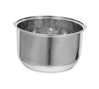 IMIKEYA Olla Interior De Repuesto para Arrocera Eléctrica De 2 litros, Acero Inoxidable Resistente, Distribución Uniforme del Calor, Compatible Universalmente, Adecuado para Cocina Familiar Diaria