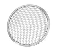 IMIKEYA Pantalla para Hornear Pizza de Aleación de Aluminio con Diseño sin Costuras y Ventilación, Bandeja Gruesa Adecuado para Cocinar Pan y Pasteles en Casa