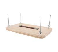 IMIKEYA Prensa de Encuadernación de Libros de Madera Tornillo Manual para Bricolaje en Casa, Estructura Robusta y Presión Uniforme para Restauración y Prolongar Vida del Libro