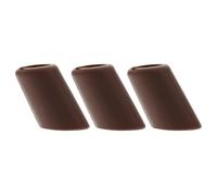IMIKEYA Protectores de Boquillas de Tetera de Silicona Anti-goteo y Prácticos para Cocina y Hogar, Pack de 3 Fundas Protectoras Color Café