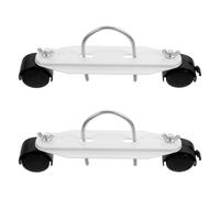 IMIKEYA Soporte de Base con Ruedas Resistentes para Radiadores Eléctricos de Soporte Móvil Compacto para Estufas de Aceite y Emisores Térmicos Ruedas Giratorias Duraderas para Calefacción