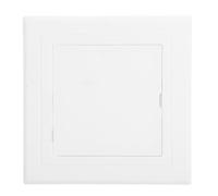 IMIKEYA Tapa del Enchufe del Techo de Abs Color Blanco Cuadrada para Mejoras del Hogar Protección contra Polvo y Agua, Adecuado para Fiesta Verano y Acceso a Paneles de Yeso