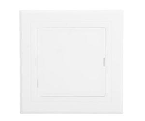 IMIKEYA Tapa del Enchufe del Techo de Abs Color Blanco Cuadrada para Mejoras del Hogar Protección contra Polvo y Agua, Adecuado para Fiesta Verano y Acceso a Paneles de Yeso