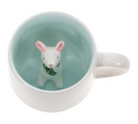 IMIKEYA Taza de Café de Cerámica 3d Animal, 375ml, con Asa