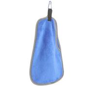 IMIKEYA Toalla Antideslizante para Pescar Diseño de Doble Capa, Protección para Manos, Algodón Resistente y Gancho Metálico para Actividades al Aire Libre y Pesca Color Aleatorio