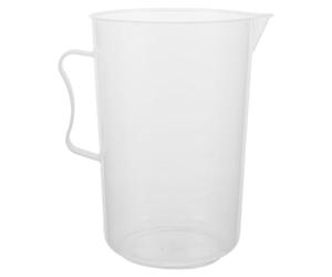 IMIKEYA Vaso Medidor de Plástico Transparente de 2000ml para Líquidos y Aceite de Transmisión, Escala Precisa y Diseño Fácil de Usar para Cocina y Mantenimiento Automotriz