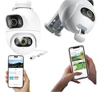 IMILAB CMSXJ68B IMILAB Outdoor WiFi Kamera EC6Dual Pro 3K+3K,360'Spotlight,w