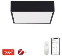 IMMAX NEO CANTO SLIM: Lámpara de techo inteligente, 28x28 cm, 22W, 1610 lúmenes, color , compatible con Zigbee 3.0, marca TUYA