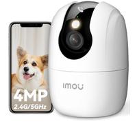 Imou 2.4/5GHz Cámara Vigilancia Interior, 4MP Cámara IP WiFi, Ranger 2C Pro | Visión Nocturna en Color, 360°, Audio Bidireccional, Detección de Bebés/Mascotas,Modo Privacidad, Compatible con Alexa