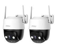 Imou 2K Cámara Vigilancia Exterior, Cámara WiFi IP Vigilancia de Seguridad | 3MP-Pack2,360° PTZ,Visión Nocturna Color 30M,Detección Humano/Vehículo,Seguimiento Automático,Sirena,Audio Bidireccional,IP66
