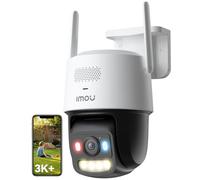 Imou 3K 6MP Cámara Vigilancia PoE, 2.4/5GHz Cámara WiFi Exterior, Titan Pro