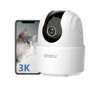 Imou 5MP Cámara Vigilancia WiFi Interior 3K, 360° Cámara de Vigilancia Bebe con Visión Nocturna, Detección de Humana, Compatible con Alexa, Ranger 2C