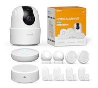 Imou Kit de Alarma - Sistema de Seguridad para el Hogar | Kit de Alarmas y Cámara Vigilancia, Sensores de Movimiento, Sensores de Ventanas, Compatible con Alexa