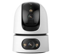 Imou Ranger Dual Pro, cámara IP de seguridad de 10MP, para uso interior, con conexión cableada y inalámbrica, certificaciones CE y UKCA, diseño para colocación en escritorio, color blanco