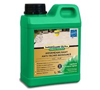 ImperGuard Ultra Fórmula Vegetal - Impermeabilizante Súper Antimanchas Biobased Incoloro, Hidrofugante - Todas Las Piedras - Hormigón, Travertino, Ladrillo, Granito, Mármol... -Antideslizante -1 -10m2