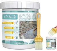 Impermeabilizante Transparente,Sellador Invisible Impermeable,Líquido Revestimientos Impermeables al Agua para azulejos, paredes, baño, Suelos, Tejados, Pegamento Impermeable Transparente 300g