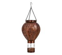 Impermeable Mushroom Hanging Decor Outdoor Solar Yard Lamp | La iluminación solar se carga automáticamente durante el día para emitir un cálido resplandor decorativo sobre patios