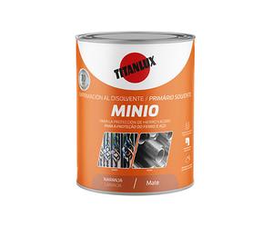 Imprimación sintética antioxidante naranja mate. minio 0,750 l