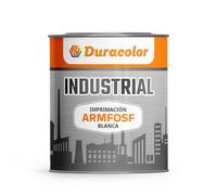 Imprimación Todoterreno Multiadherente Anticorrosiva ARMFOSF para Metales, Secado Rápido, Excelente Adherencia - Duracolor (Blanco, 0,75 Litros)