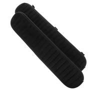 IMUSINICE Funda Protectora de Felpa para Mayor Confort y Calidez Par de Almohadillas Cómodas y Desmontables para Reposabrazos de Silla de Oficina