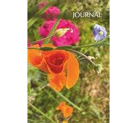 in the garden: dotted graph paper journal, notebook, sketch book, 6x9, list journal: writing with the moon
