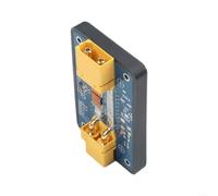 INA228 Módulo de medición de corriente con para Xt90 para hasta 100 A y 0-100 V, interfaz IIC, compacto 86 x 54,5 x 19 mm, azul-negro para modelos de aviones RC y aplicaciones de alta corriente