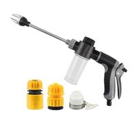 Inalámbrica Limpiador Inalámbrico De Acero Inoxidable De Pulverización | Lavador auto portátil potente para coche curso ventana tuberías al aire libre balcón patio