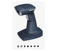 Inateck BCST-54 Lector de códigos de barras portátil 1D/2D Azul/Gris