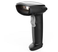 Inateck Lector de códigos de barras BCST-23 – Bluetooth 1D/2D, con App y SDK, 1 carga 3 meses, oscuro