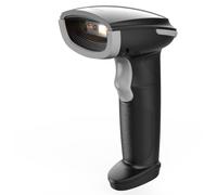 Inateck Escáner de código de barras BCST-23 Bluetooth 1D/2D inalámbrico USB portátil, 1 carga 3 meses, gris