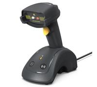 Inateck Escáner de código de barras inalámbrico QR con Smart Base – 1D/2D, Bluetooth/2.4G/USB