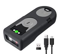 Inateck Lector Codigo Barras 1D CCD Bluetooth, Inalambrico con Adaptador USB de 2.4Ghz, Lectura en Pantalla, Accesos Rápidos Exclusivos, BCST-43