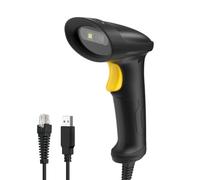 Inateck - Lector de código de barras 1D 2D QR, con cable USB y código de barras