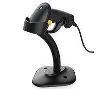 Inateck Lector de códigos de barras USB BCST-33 con soporte