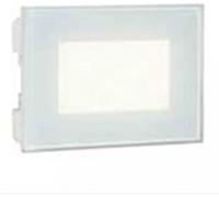 INCASSO LED DA PARETE 3W LUCE CALDA 3000K PER ESTERNO IP65 EN ALUMINIO COLORE GR