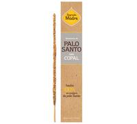 INCIENSO ARTESANO DE PALO SANTO Y COPAL - SAGRADA MADRE (8 VARILLAS GRUESAS) | SAHUMERIO NATURAL DE 1 HORA DE DURACIÓN HECHO A MANO | Palo Santo Peruano