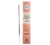 INCIENSO ARTESANO DE PALO SANTO Y JAZMÍN - SAGRADA MADRE (8 VARILLAS GRUESAS) | SAHUMERIO NATURAL DE 1 HORA DE DURACIÓN HECHO A MANO | Fragancia Dulce de Jazmín