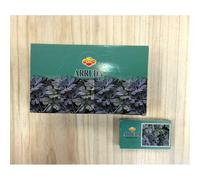 Incienso Conos Jazmin, Lavanda, Salvia blanca, Rosa, Mil flores, Ruda Sac Cantidad 1 caja con 12 unidades de 10 conos - Hulehule Tex