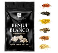 Incienso de Resina 100% Natural Sagrado Puro en Grano 50g- 100g para Fumigación, Quemador de Perfume o Incensario - Alternativa a Incienso en Barra o Cono (benjuí Dragonfly, 50 gr)