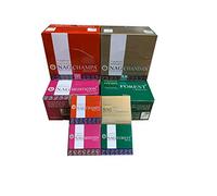Incienso Golden - Nag Champa - Forest - Chandan - Meditation - 4 Cajas x 10 Conos