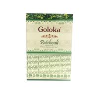 Incienso Goloka Patchouli 12x15g Nag Champa Bioclub