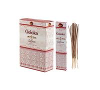Incienso Goloka Saffron Azafran 12x15g Nag Champa