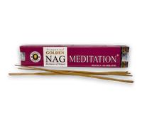 Incienso Meditación GOLDEN NAG Meditation Vijayshree Fragance - 1 Cajetilla de 15gr.