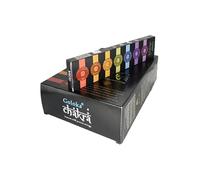 Incienso Natural Black Siete Chakras de Goloka, x1 Caja de 12 Unidades (12)