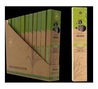 Incienso natural de Hierba Limon - Pack 12 cajas de 12 unds (144 varillas) - Aromas, limpieza energética y aromaterapia