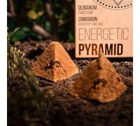 Incienso Natural Ecológico Pirámide Energética Sagrada Madre (Olíbano - Canela)