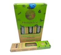 Incienso Natural Orgánico Lemon Grass de Ullas - Varillas Hechas a Mano - Caja Completa 12 Cajitas x 25 g (300 g) - Hecho en India