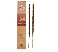 Incienso Palo Santo con Sándalo Sagrada Madre - Sahumerio 8 varillas gruesas