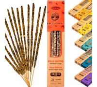 Incienso Palo Santo Natural Artesanal sin Tóxicos - Varillas Ecológicas para Limpieza Energética, Meditación y Aromaterapia - Larga Duración - Ullas